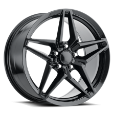 C7 ZR1 Corvette Replica Wheels Carbon Black Factory Reproductions FR 29