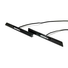 Carbon Fender Insert LED Emblem – Brabus Style Badge for Mercedes G-Wagon W463A