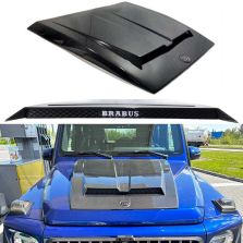 Carbon Fiber Brabus Hood Scoop Badge for Mercedes-Benz W463A G-Class G-Wagon