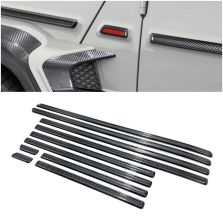 Carbon Fiber Brabus Side Moldings Trim Rocket G900 for Mercedes-Benz W463A W464