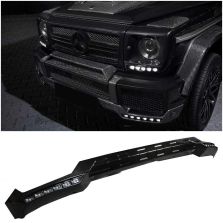 Carbon Fiber Front Bumper Diffuser with LEDs for Mercedes-Benz G-Wagon G-Class W463 G63 G55 G500