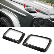 Carbon Fiber Markers Turn Signal Trim Frames for Mercedes-Benz G-Class W463A