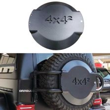 Carbon Fiber Rear Spare Wheel Cover for Mercedes-Benz W463A/W464 G-Wagon 4×4 Squared