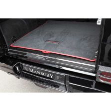 Carbon Fiber Rear Trunk Door Sill Scuff Plate by Mansory – LED Illuminated for Mercedes-Benz G-Class G-Wagon W463