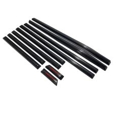 Carbon Fiber Solid Side Moldings with Insertions Complete Set – AMG Brabus