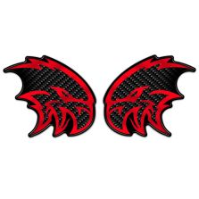 Carbon Fiber Trackhawk Fender Badge