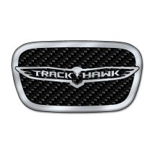 Carbon Fiber Trackhawk Steering Wheel Center Badge