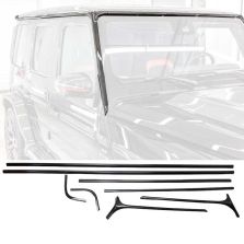 Carbon Fiber Upper Moldings Roof Trim for Mercedes-Benz G-Class G-Class W463A W464 AMG G63
