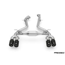 Eisenmann Performance Exhaust + Carbon Tip Set - Race - F87 M2 Competition