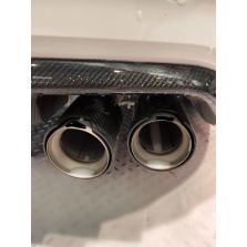 CD Carbon Auspuffblenden kompatibel mit BMW M2 F87