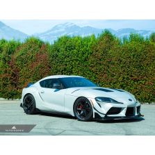 AutoTecknic Front Bumper Carbon Fiber Canards - A90 Supra 2020-Up