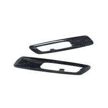 CARBON FIBER FENDER LIGHT TRIM FOR 2011-2013 BMW F10 5 SERIES