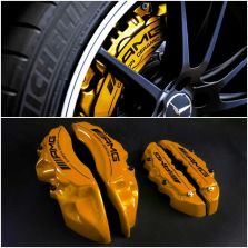 Gold AMG wheels with ceramic caliper pads for Mercedes-Benz G-Wagon W463 (set of 4 pieces)