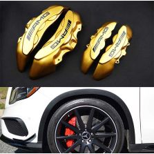Gold Carbon Ceramic Composite Disc Caliper Caps for Mercedes-Benz G-Wagon W463 (Set of 4)