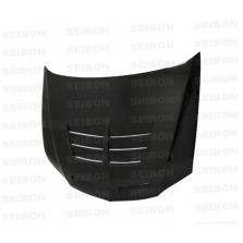 TSII-STYLE CARBON FIBER HOOD FOR 2003-2006 MITSUBISHI LANCER EVO