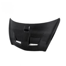 MG-Style Carbon Fiber Hood for 2003-2008 Honda Jazz (JDM) (Straight Weave)