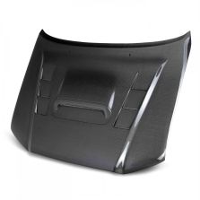 TS-STYLE CARBON FIBER HOOD FOR 2012-2015 TOYOTA TACOMA
