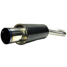 HKS 95-98 Eagle Talon TSE 2.0 Turbo FWD / 95-99 Mitsubishi Eclipse Carbon Ti Hi-Power Exhaust