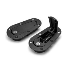 SEIBON CARBON EDITION AEROCATCHВ® PLUS FLUSH LOCKING LATCH AND PIN KIT - Black