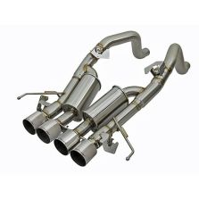 aFe POWER MACH Force-Xp 3 Inch to 2.5 Inch 304 Stainless Steel Axle-Back Exhaust System - Z06