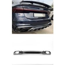 Audi A7 2018+ S7 S line carbon rear bumper diffuser