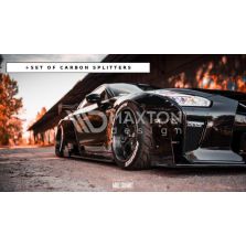 Maxton Design Wide Body Kit + Set Of Carbon Splitters for Nissan Skyline GT-R 35