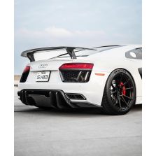 Audi R8 Aggressive Artisan Carbon Fiber Rear Diffuser