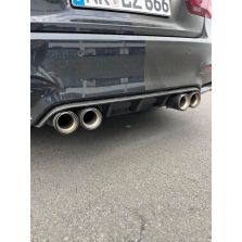 CD Carbon Auspuffblenden kompatibel mit BMW M3 F80