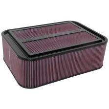 K&N Custom Racing Assembly Carbon Fiber Air Box w/o Base - Large