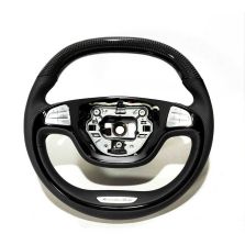 Mercedes-Benz S-Class W222 S500/S600 Steering Wheel Carbon Leather Piano Black