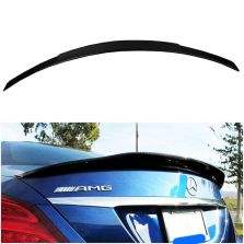 Mercedes-Benz W205 C-Class Klasse Carbon Fiber Rear Lid Trunk Spoiler Tail Wing