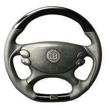 Brabus Style Steering Wheel – Piano Black Carbon Leather