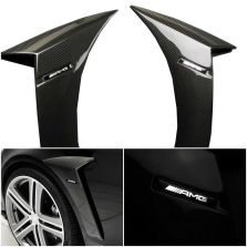 Mercedes W222 2013 S-Class Carbon Fiber Fender Covers with LED Illumination