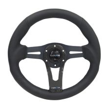 NRG Reinforced Steering Wheel (320mm) w/Carbon Center Spoke