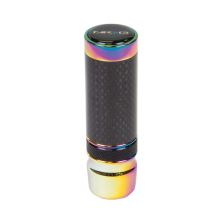 NRG Slimboy Adjustable Shift Knob (M10X1.25) Nissan / Mazda / Toyota - Carbon Fiber / Neochrome