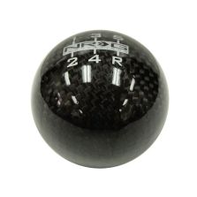 NRG Universal Ball Style Shift Knob (No Logo) - Heavy Weight - Black Carbon Fiber