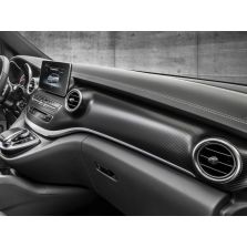 Original Mercedes-Benz Zierelemente Innenraum - AMG Carbonoptik (Code FB1)