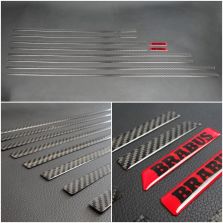 Mercedes G-class W464 Carbon Fiber Side Insert Trims Moldings Brabus Style