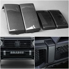 Carbon front and rear fangs for Mercedes-Benz G-class W464