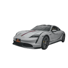 Porsche Taycan Carbon Fiber Aerodynamic Kit