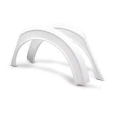 TT-STYLE FIBERGLASS REAR FENDER FLARES FOR 2016-2021 HONDA CIVIC SEDAN*