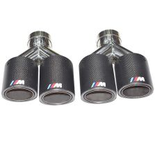 M Performance Carbon Fiber Quad Style Exhaust Tips