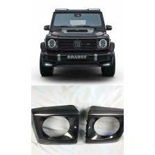 Mercedes G-clalss W464 G500 G63 2018+ Carbon Fiber Front Headlight Covers
