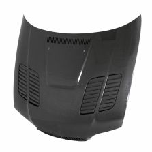 Seibon 02-05 BMW E46 2dr GTR-Style Carbon Fiber Hood