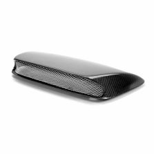 Seibon 06-07 Subaru WRX/STi STi Carbon Fiber Hood Scoop - Only Fits OEM Hoods (Not Seibon Hoods)