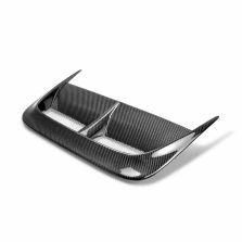 Seibon 98-01 Subaru Impreza CW-Style Carbon Fiber Hood Scoop - Only Fits OEM Hoods (Not Seibon Hood)