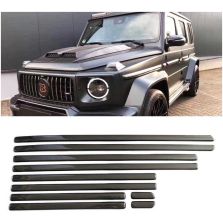 Side Body Carbon Moldings Set (10 pcs)