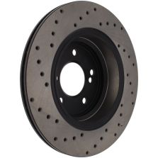 StopTech 01-07 BMW M3 (E46) / 00-04 M5 (E39) Drilled Left Rear Rotor