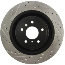 StopTech Infiniti G37 / Nissan 370Z SportStop Slotted & Drilled Front Right Rotor