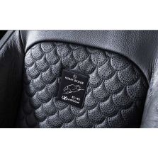 SuperBlack Expedition 6×6 Metallic Seats Emblem Badge Logo 4 Pcs Set for Mercedes W463 6×6